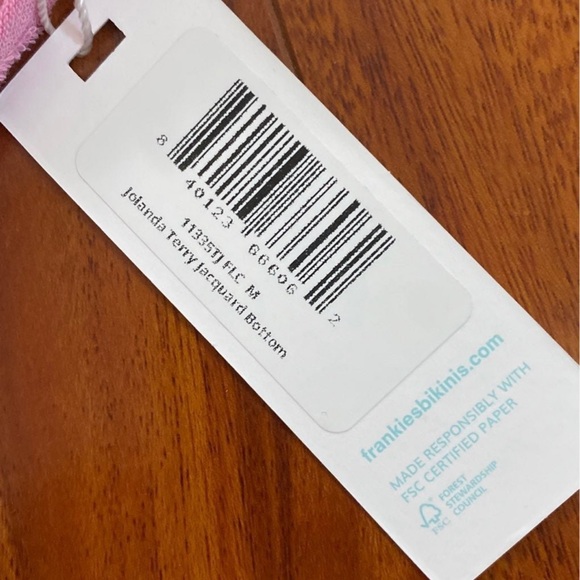 Pink triangl top and Frankie’s bikini bottom bundle - Picture 7 of 9